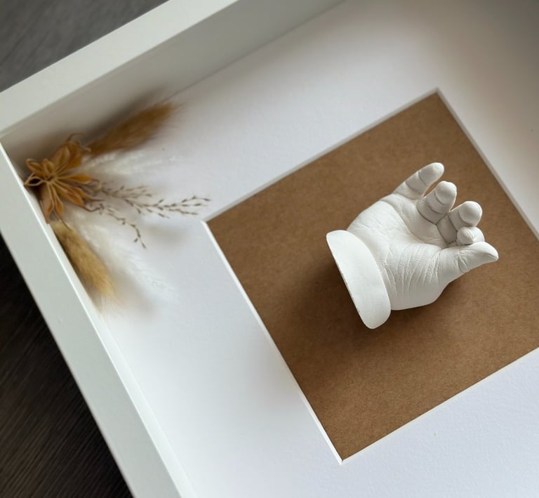 Empreintes 3D bébé mains