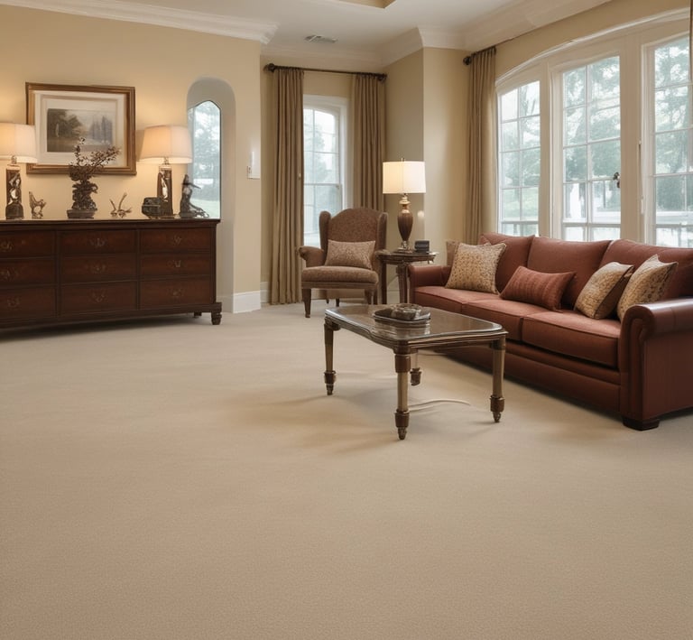 A freshly cleaned mattress displayed on a bed in a bright bedroom.