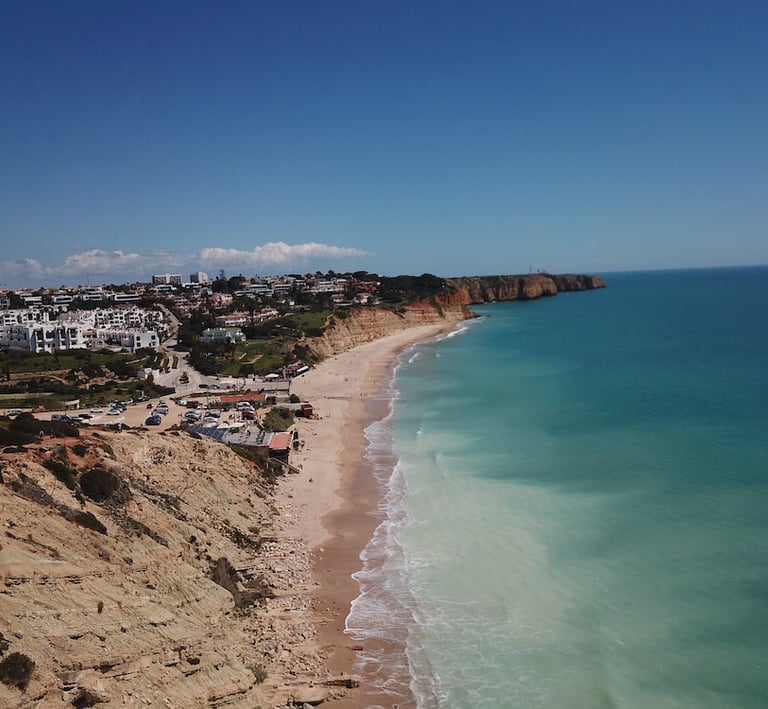 Praia Porto de Mos Lagos Portugal 
