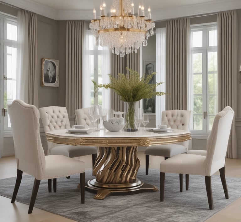 A variety of packaged goods are displayed on shelves in a market setting. The products are neatly arranged, with each shelf containing an assortment of items such as chocolate bars and possibly other gourmet products. Two people are visible in the background, adding a dynamic aspect to the scene. Bottles are placed on top of the display, enhancing the gourmet theme.