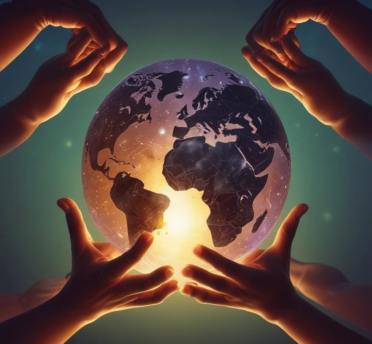 An inspiring image of a community event highlighting African descendants.