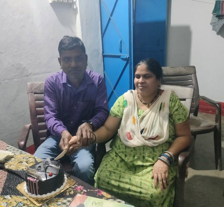 Ram and Santoshi