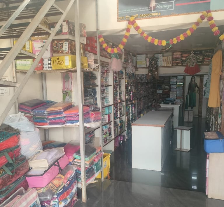 cloth and counter