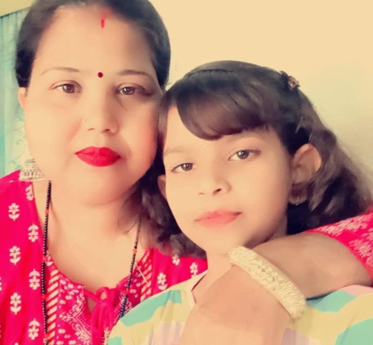 mother and daughter