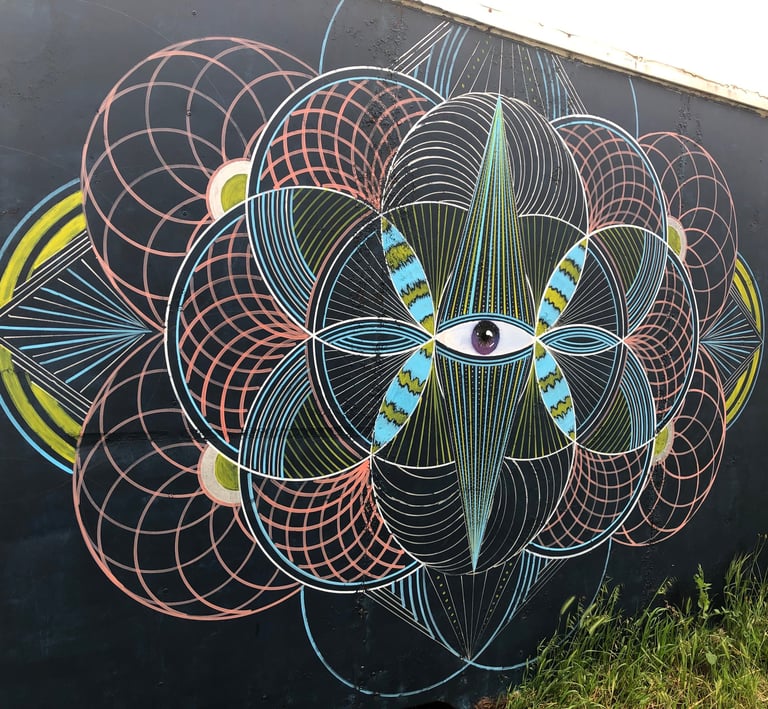 The Eye of the Storm – mural