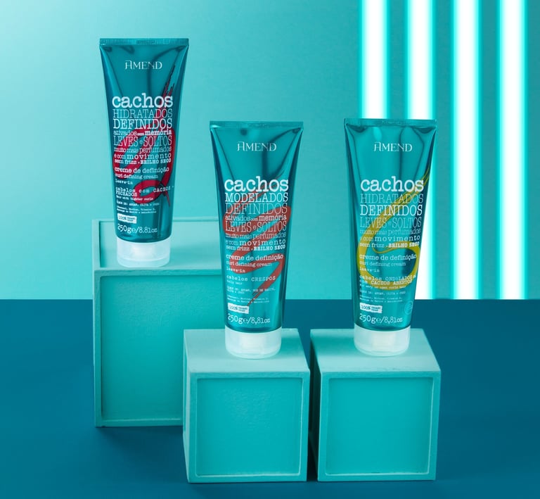 Amend linha cachos modelados