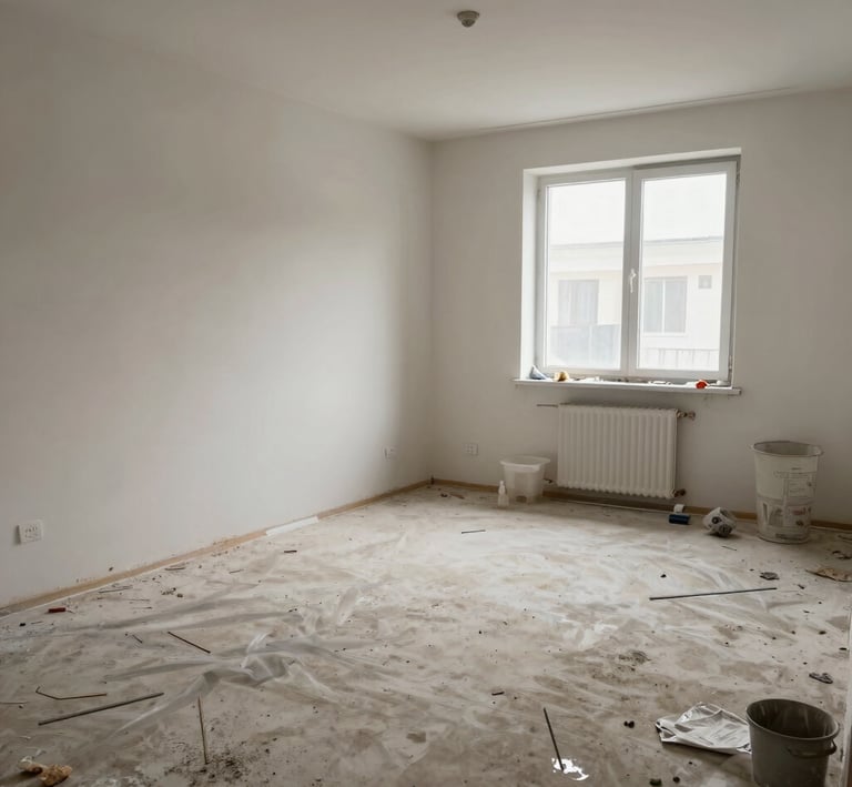 A cozy reading nook bathed in soft natural light with a warm blanket and a steaming cup of tea.