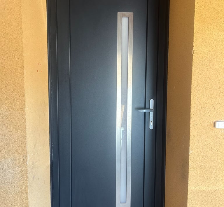 porte d'entrée PVC