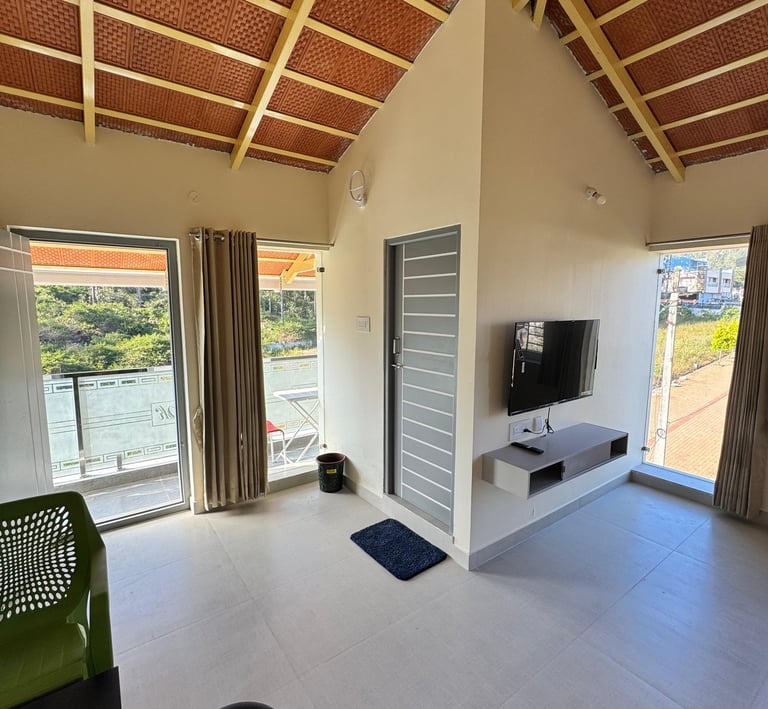 Balcony Glass View - Family Suite Room