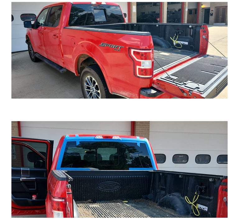Back glass replacement in Indiana