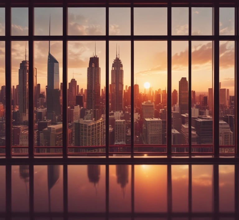 Conference room with team members discussing process planning around a table.