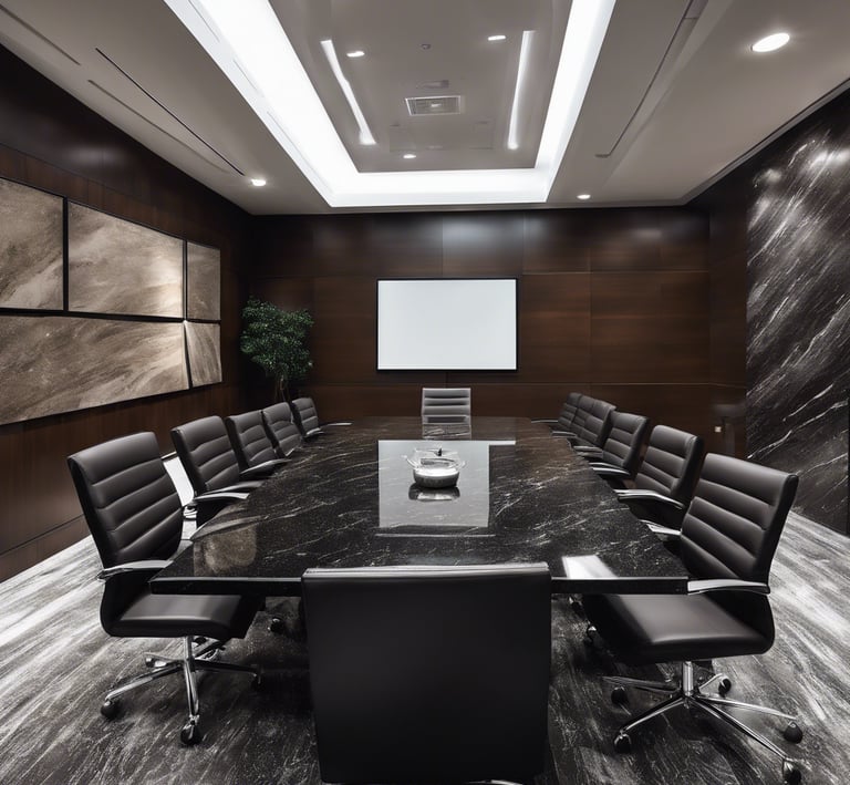 corporative meeting room