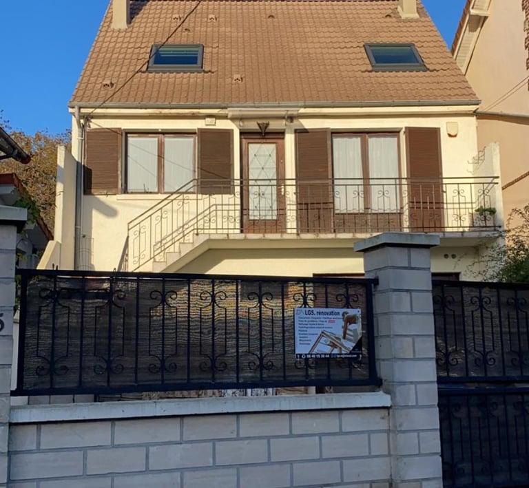 Rénovation toiture hydrofuge, coloré après