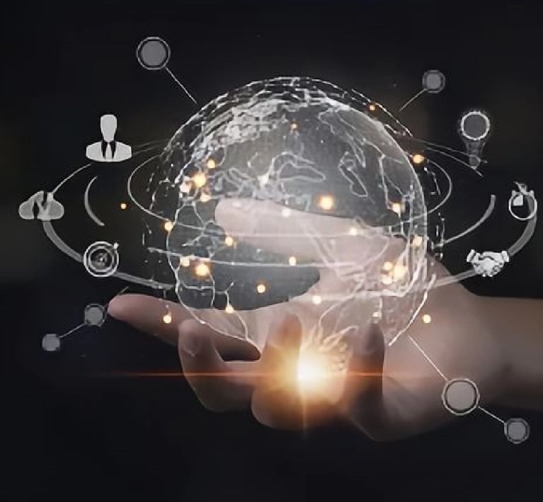 Customer communication pictures, showing close connections with customers