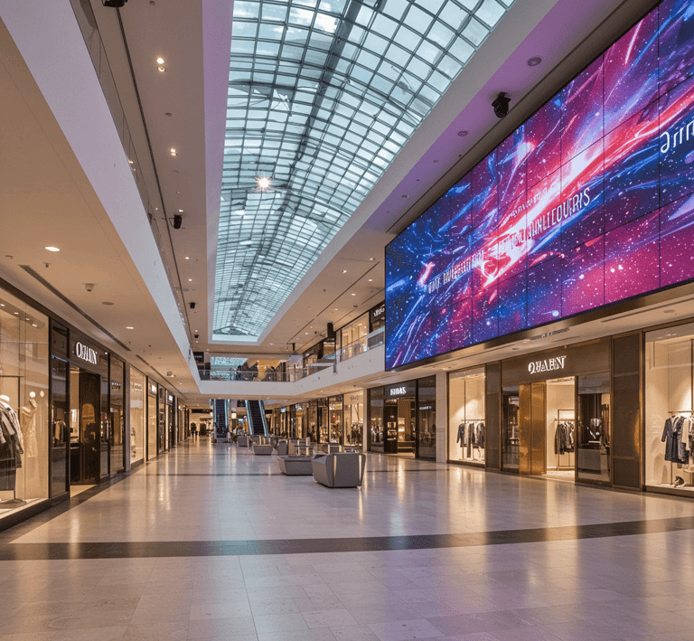 equipo de audio para plazas comerciales
