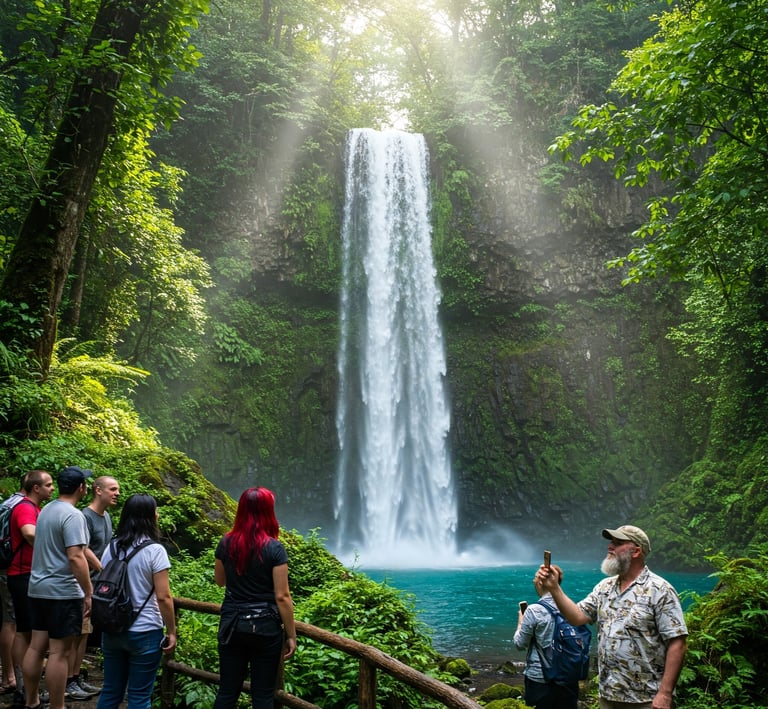 beautiful water falls