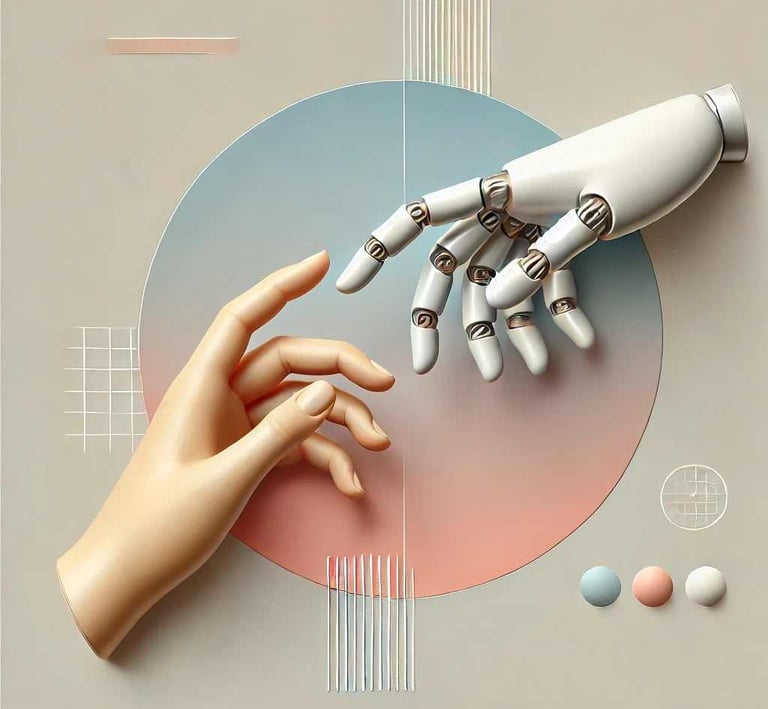 The connection and harmony between humans and AI