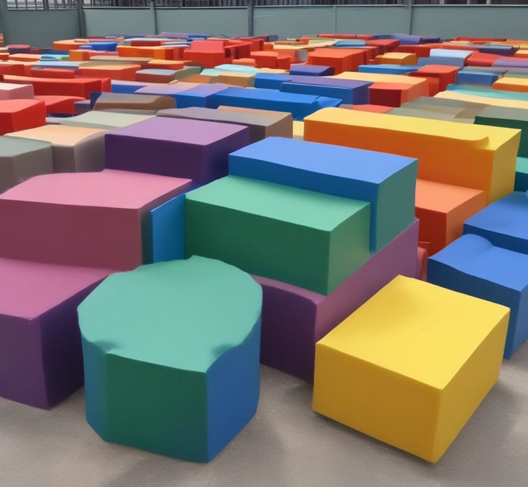 Goma espuma industrial cortada a medida