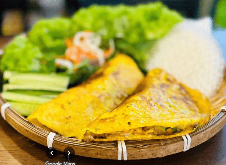 vietnamese food, banh xeo