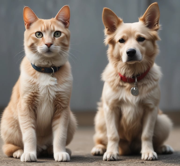 A pet owner grooming their dog in a bright bathroom.