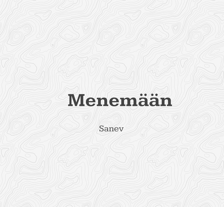 First single 'Menemään' cover art