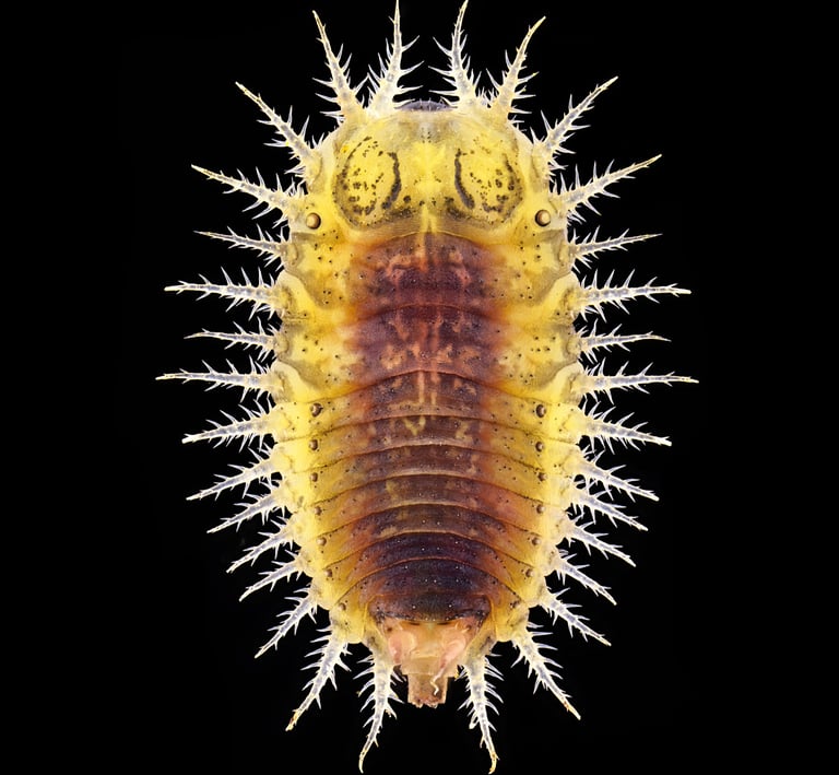 Cassida sp. (Larvae)