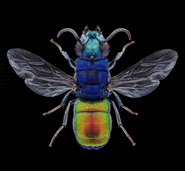 Chrysis analis male