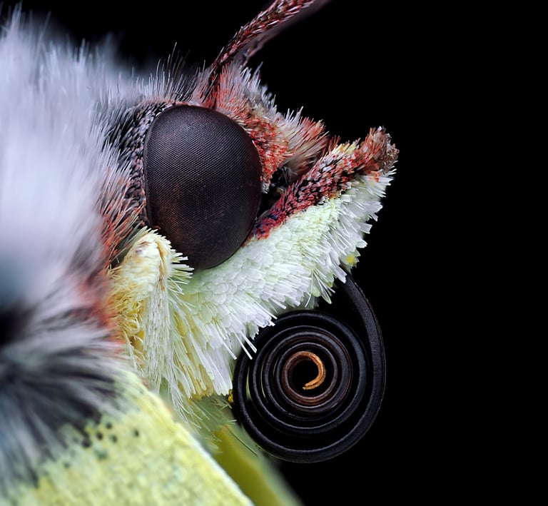 Gonepteryx rhamni Head