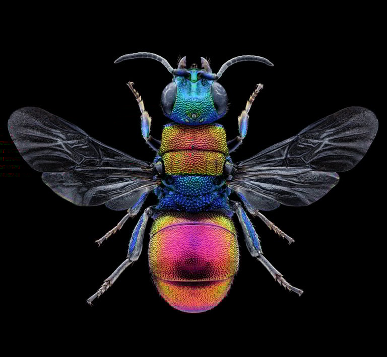 Hedychrum nobile female