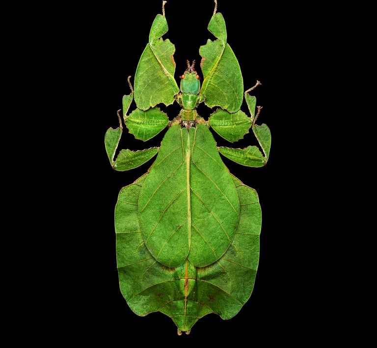 Phyllium biocolatum pulchrifolium