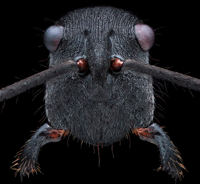 Polyrhachis sp. - Head