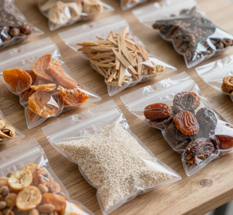 Close-up of a Bento grid section highlighting different sized rectangles with vivid pictures.