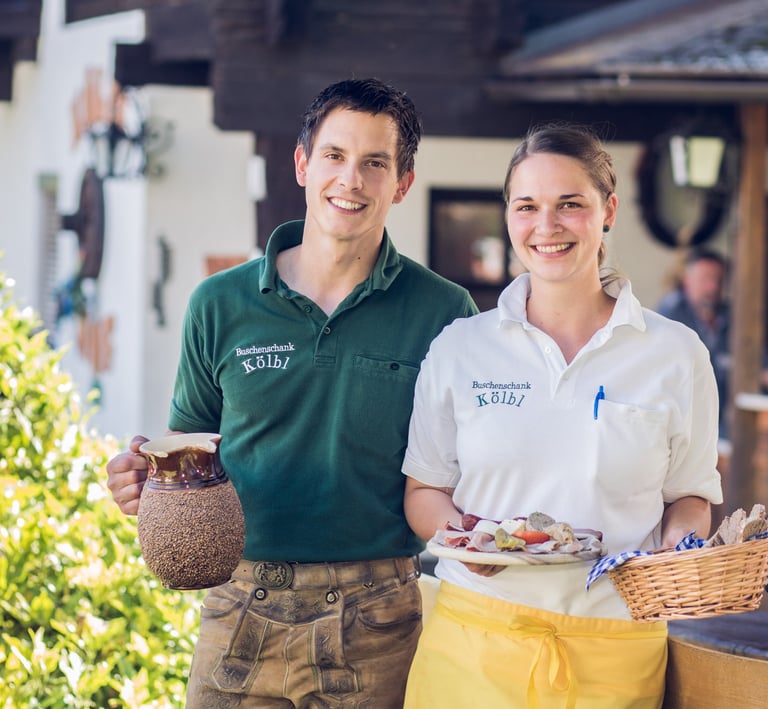 Am Kölblhof ist uns eine freundliche Bedienung wichtig