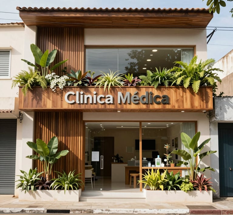 Portrait of a friendly doctor smiling in a bright consultation room.