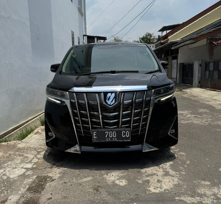 harga sewa alphard cirebon