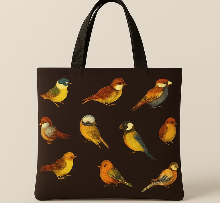 An everyday tote -digital prints