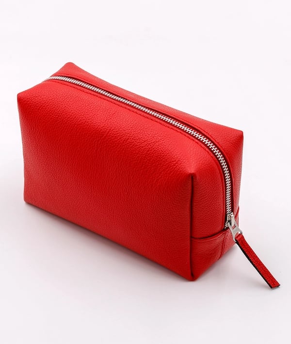 Cosmetiquera de dama en cuero por Heros Leather