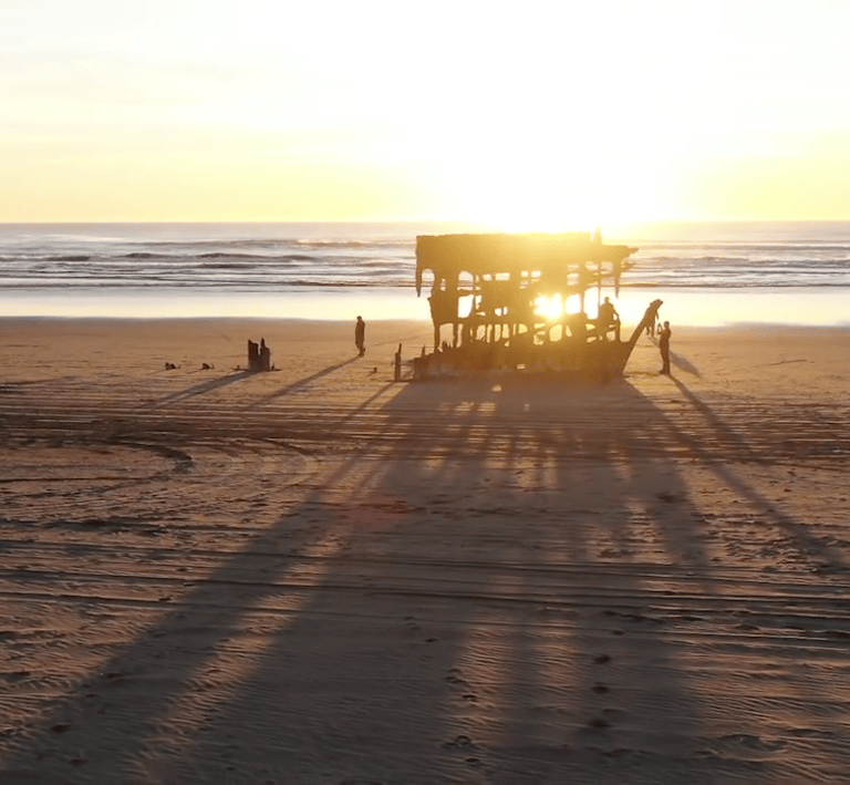 Wreckage of Peter Iredale, Fort Stevens, Oregon Coast