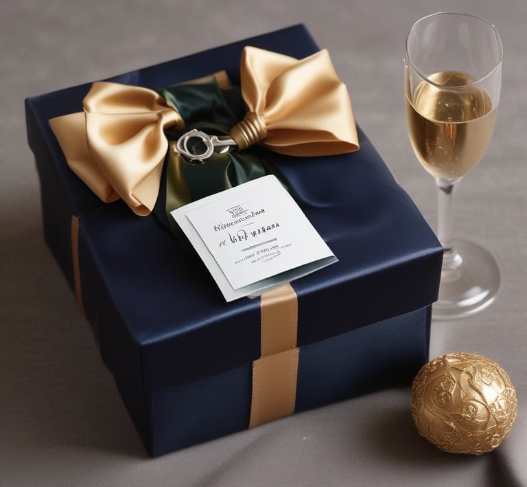 An elegant large gift basket filled with gourmet treats and fresh flowers.