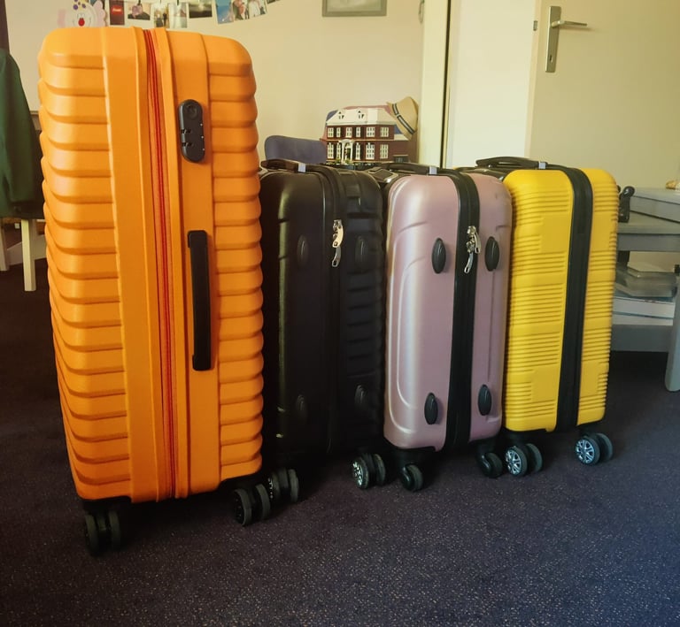 Valiezen zijn gepakt