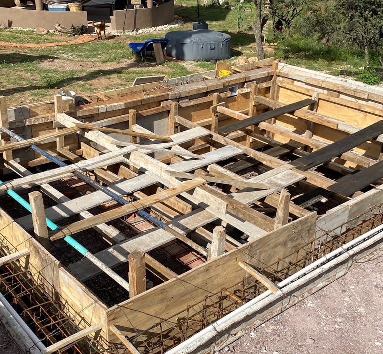 Construcción de alberca en Aguascalientes