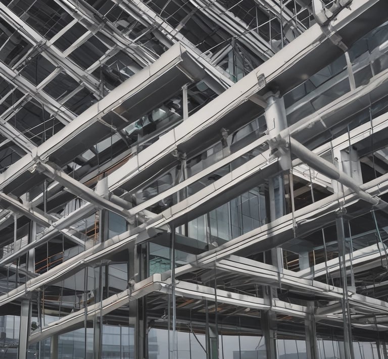 A detailed image of foam sizes and textures.