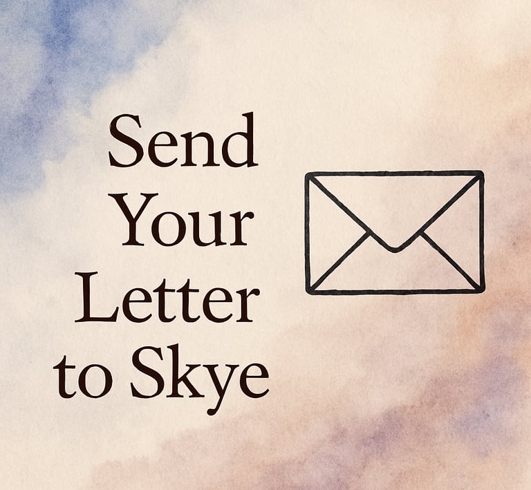 Send Your Letter To Skye