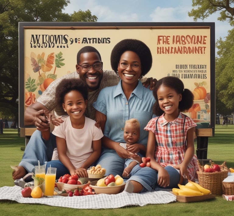 A collection of banners from different affiliate programs.