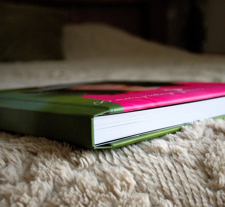 Delux fotoalbumas itin storais lapais, 40 psl., 25x25