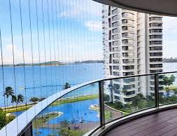 Balcony invisible grill baner