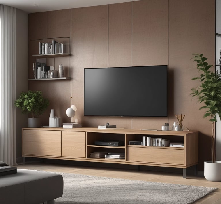 A spacious, well-lit showroom filled with a variety of modern and classic furniture pieces. There are several sofas, armchairs, coffee tables, and dining tables arranged in a cozy and inviting manner. The decor includes vases, cushions, and artistic pieces, and the color scheme is neutral with pops of color from accessories. Large windows in the background provide ample natural light.