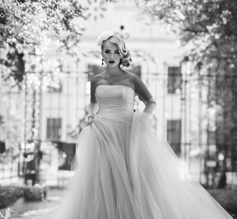 Modefotografie Hochzeitsfotogrfie Brautkleid