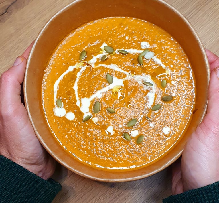 un plat complet et sain adapté aux mamans pendant la période du post-partum réalisé par GingerMam's