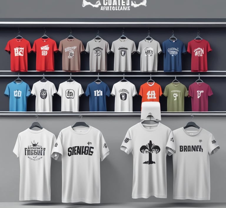 An assortment of promotional products that enhance brand visibility.